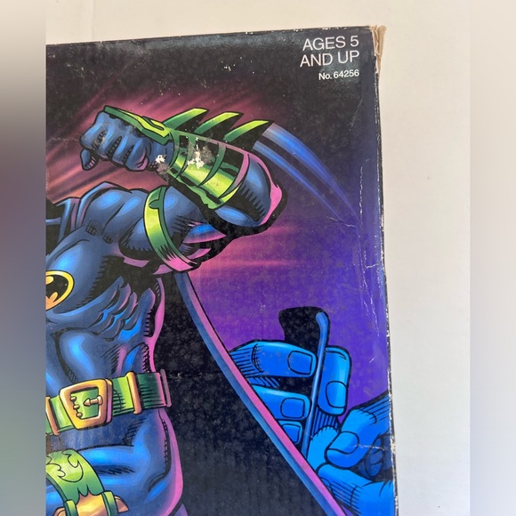 SOLD - VTG 1998 Kenner Batman Knight Force Ninjas Karate Fighters - In Box! - Picture 6 of 16